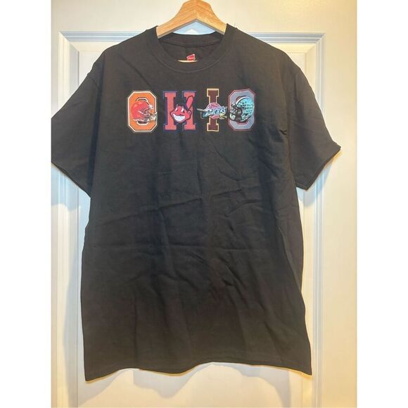 Ohio Pro Sports Teams T-shirt size Large - Picture 1 of 2